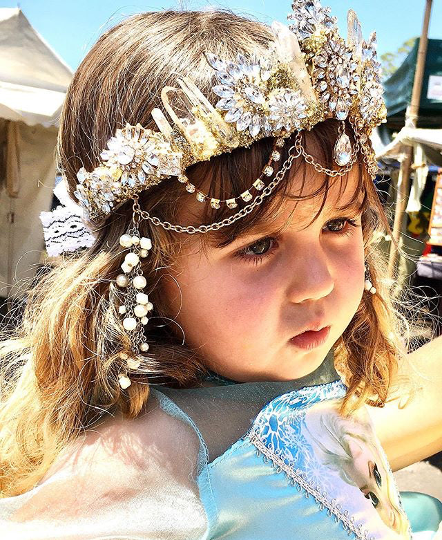 Crystal princess crown