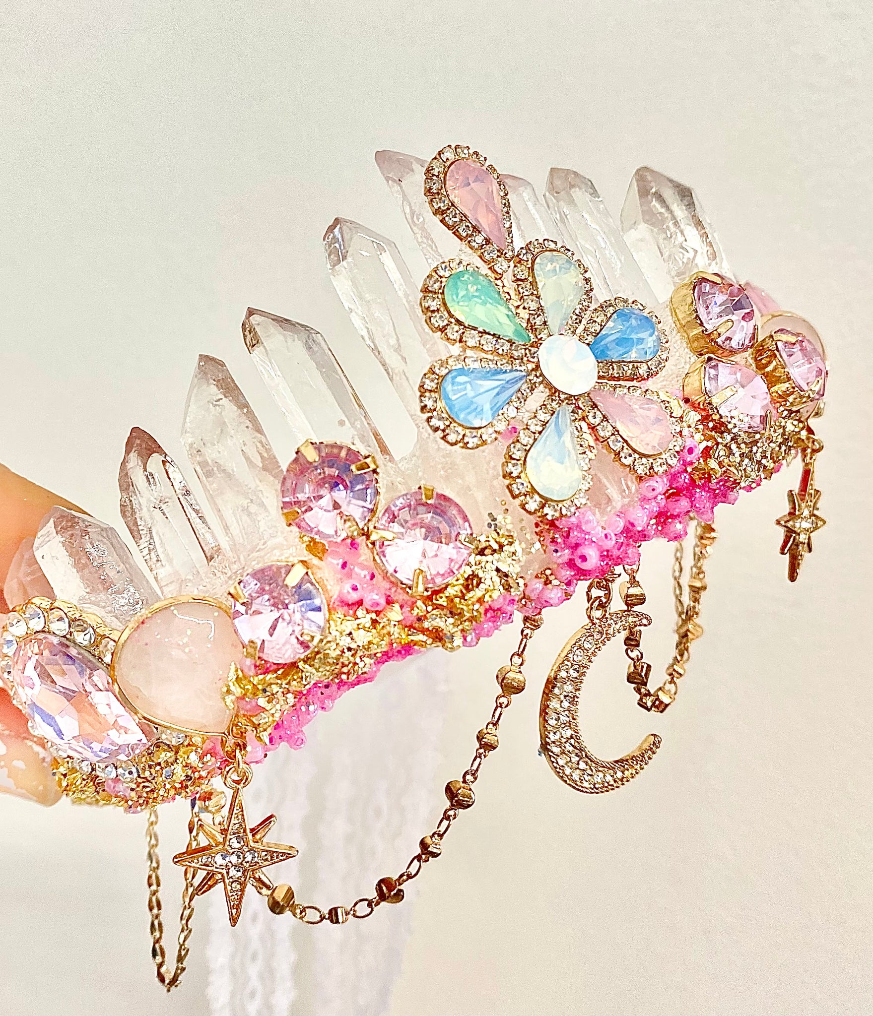 Rainbow Crystal Crown