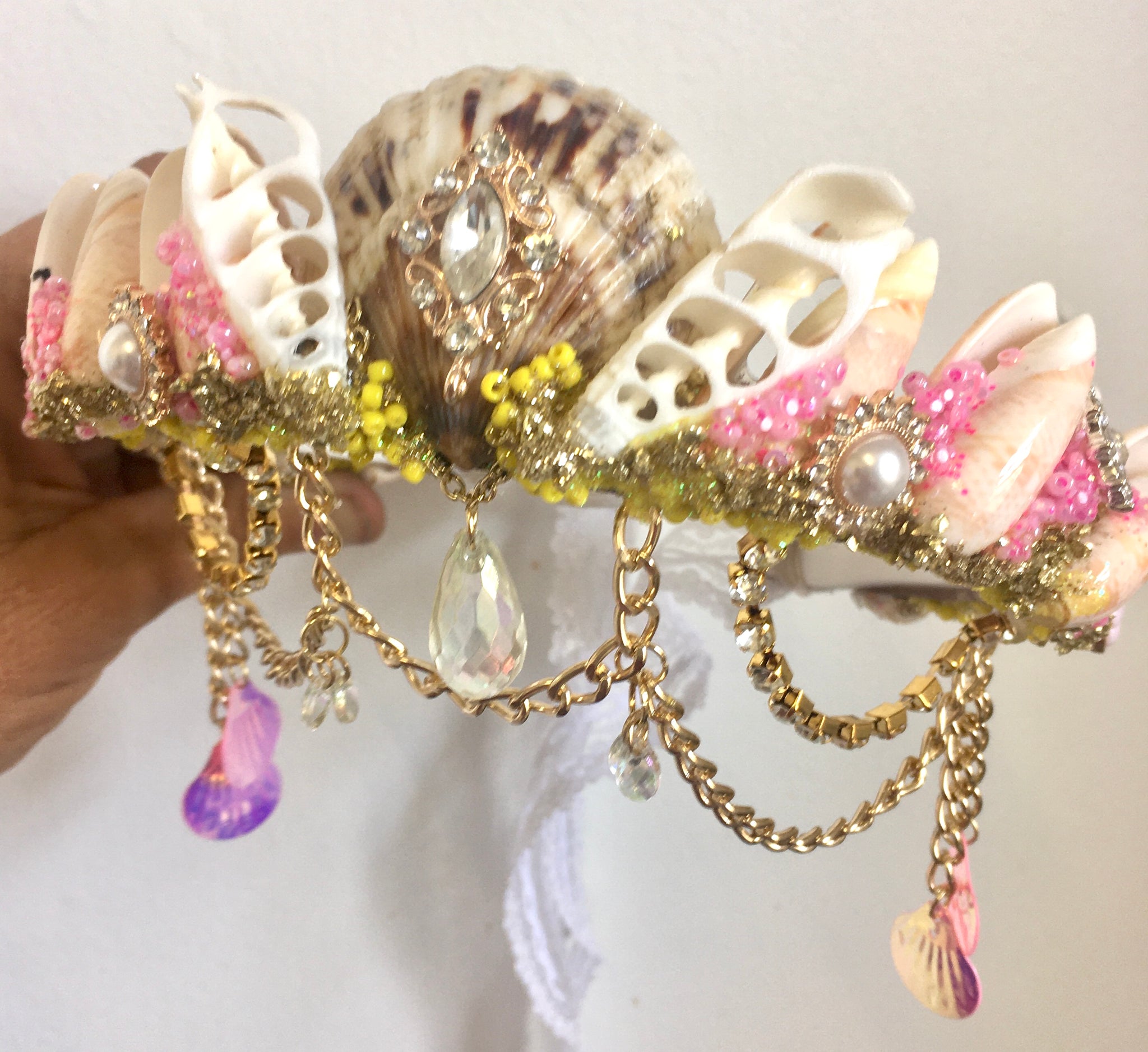 Atala mermaid crown ~ standard piece ~ pre order