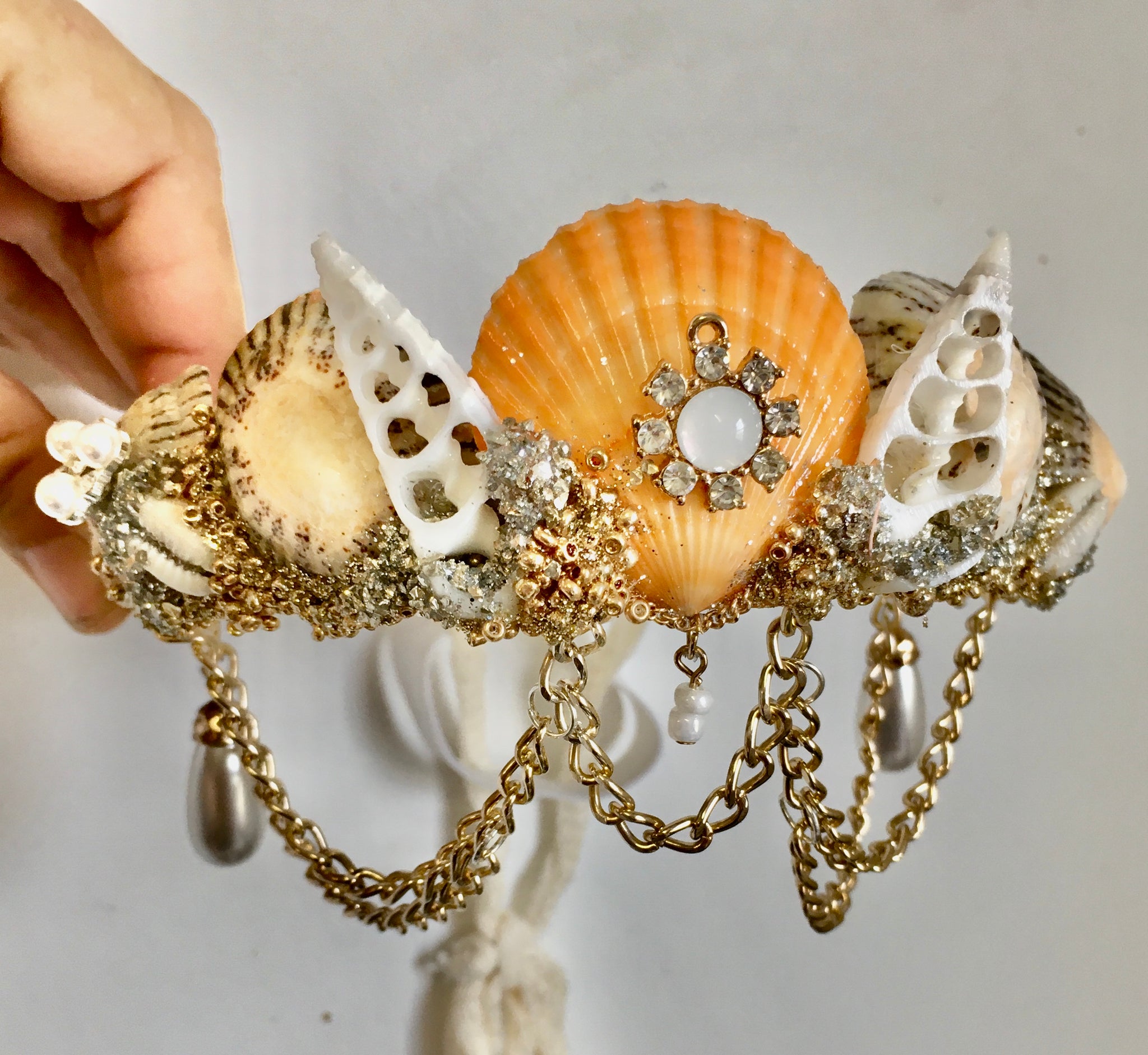 Shelly mermaid crown ~ standard piece ~ classic colours